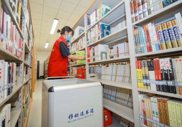 河北大廠 小小圖書管理員志愿服務(wù)度暑假